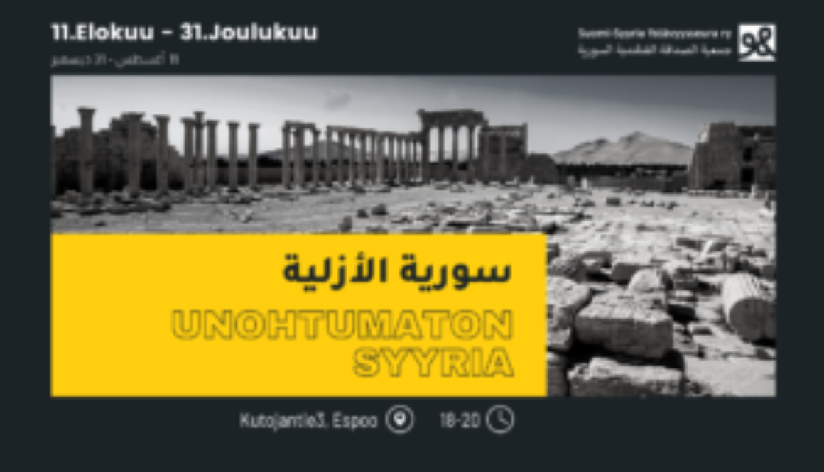 UNOHTUMATON SYYRIA